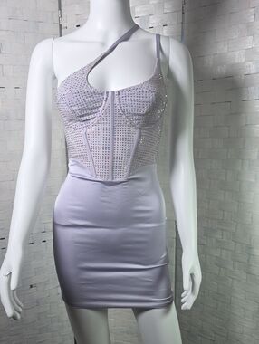 empire waistline mini dress in periwinkle Oh Polly | Dresses | Oh Polly Empire Waistline Mini Dress In Periwinkle